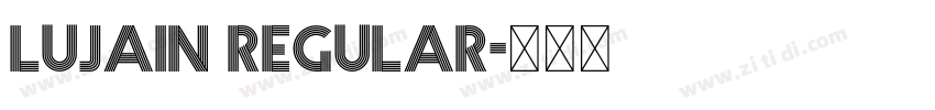 Lujain Regular字体转换 Lujain Regular字体转换